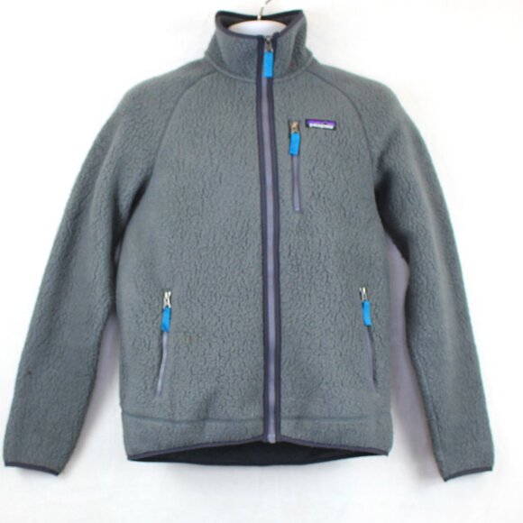 Patagonia Retro Full Zip Fleece Jacket Mens M - Picture 1 of 10